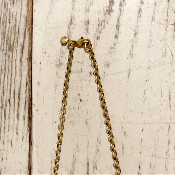 JCrew Navy Flower Statement Necklace - Picture 6 of 6